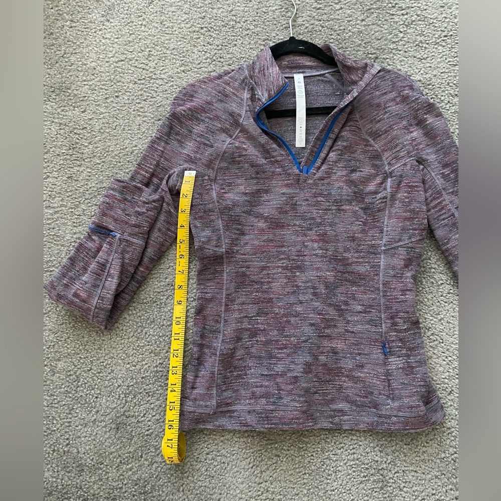 Lululemon It’s Rulu Half-Zip - Picture 4 of 5
